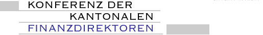 FDK Konferenz der Kantonalen Finanzdirektoren 